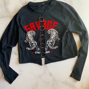 Savage crop top